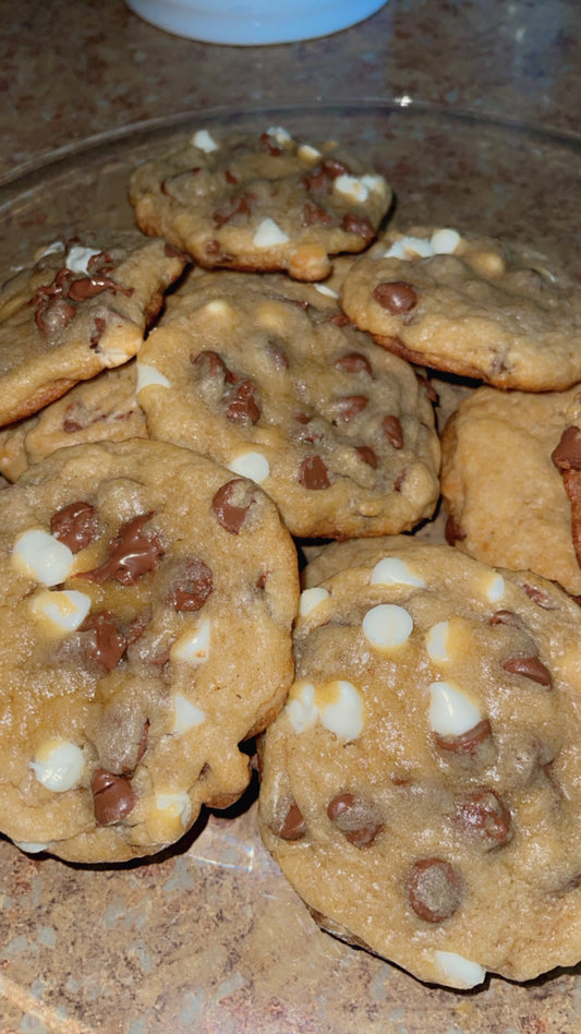 White Chocolate Chunk Cookies